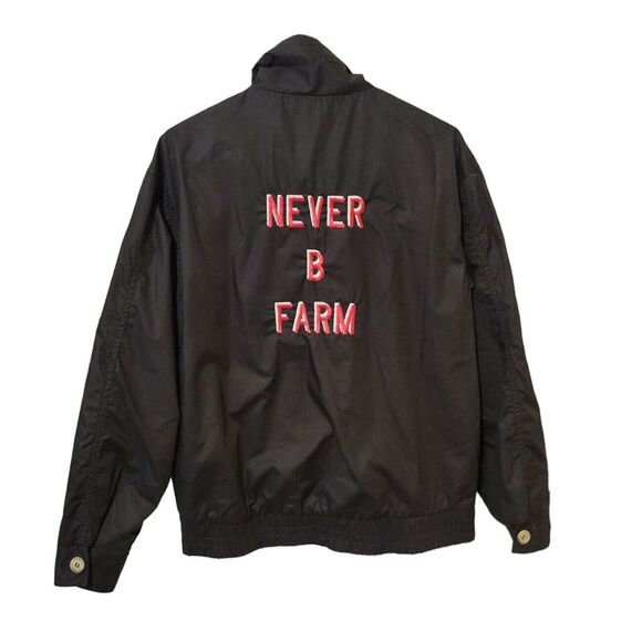 King Louie Other - Vtg Y2K King Louie Pro Fit Streetwear Jacket Black Never B Farm Chest 42" USA